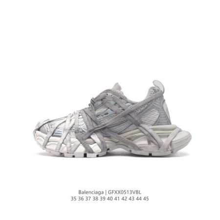 1:1 eva 5 , eva , - balenciaga 3Xl Extreme Lace Sneakers 3+ 778697 W3Xll 0125 35 - Click Image to Close