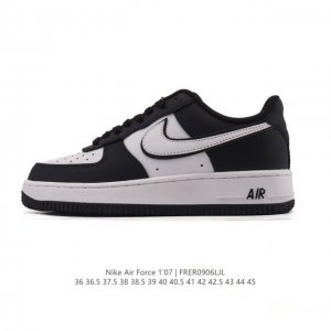 Nike Air Force 1 '07 Low, a versatile, low-top, thick-soled, height-enhancing c