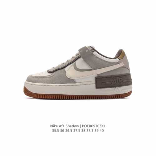 Nike Af1 Af1 Nike Air Force 1 Shadow Sacai X Nike Swoosh Air Fb1857-111 35.5-40