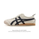 Onitsuka Tiger Mexico 66 Slip-On Canvas Shoes for Men and Women, Casual Shoes 11