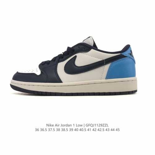 Nike Air Jordan 1 Low AJ1, a low-top retro-style casual basketball shoe. Inspir
