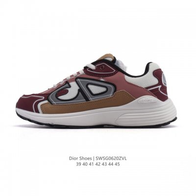 Dior men's shoes D-Connect neoprene sneakers thick sole heightening dad shoes fo