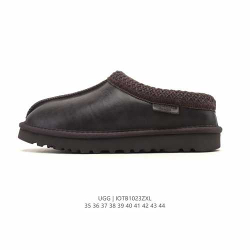 Autumn/Winter New Ugg Cotton Slippers, Fleece-Lined Thick Snow Boots, Retro Wome