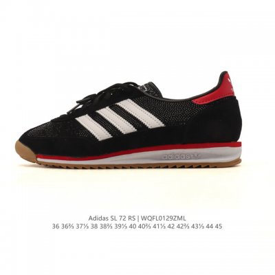 Company-grade Adidas SL 72 running shoes, with a new design inspired by the cla