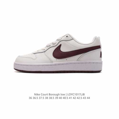 NIKE COURT BOROUGH LOW 1. 2. COURT COURT AJ1LOW AF1 3. ; logo DDD DDD DV5456-11
