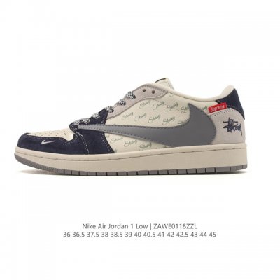 Special Offer Nike Air Jordan 1 Low AJ1 (Reverse Swoosh) Low-top Retro Casual B