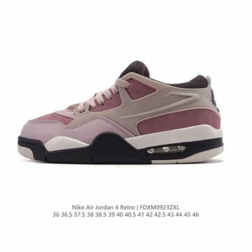 Nike Air Jordan 4 Retro Og Michael Jordan Aj4 Generation Joe 4 low-top retro cas