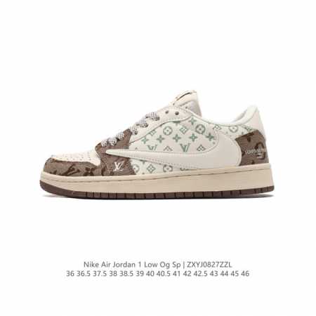 Nike Air Jordan 1 Low Og Sp Military Blue Aj1 1 Aj1 1 Aj1 1 Ts Swoosh Dm7866 36 - Click Image to Close