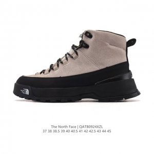 Corporate-grade outdoor dad sneakers, mid-cut Martin boots. The North Face thic