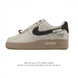 Nike Air Force 1 '07 Low, a low-top, versatile, platform, height-increasing cas