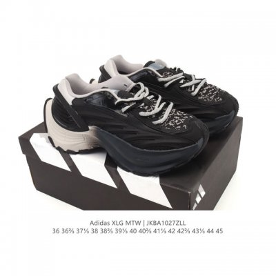 Adidas Xlg Mtw series comfortable fabric non-slip wear-resistant low-top running