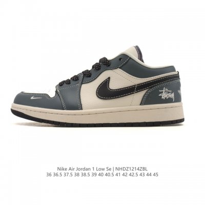 Factory Grade Nike Air Jordan 1 Low AJ1, a low-top retro-style casual basketbal
