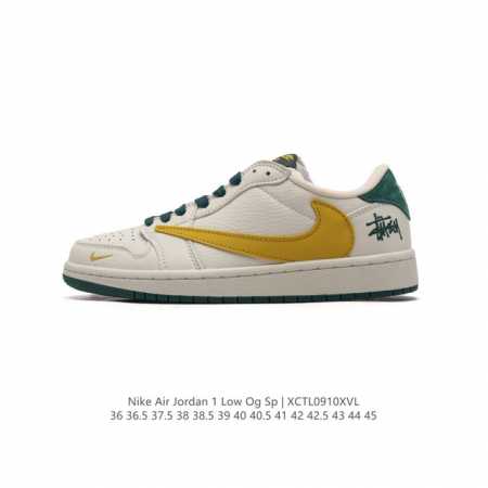 Nike Air Jordan 1 Low Og Sp Military Blue Aj1 1 Aj1 1 Aj1 1 Ts Swoosh Dm7866 36 - Click Image to Close