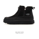 Company-grade Ugg men's snow boots, made in Guangdong. Features a TPU molded up