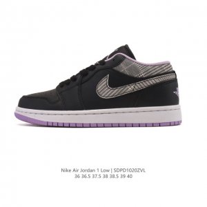 Nike Air Jordan 1 Low AJ1, a low-top retro-style casual basketball shoe. Inspire