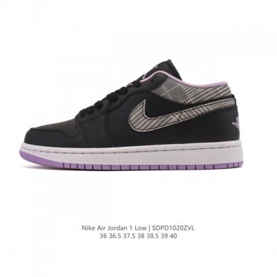 Nike Air Jordan 1 Low AJ1, a low-top retro-style casual basketball shoe. Inspire