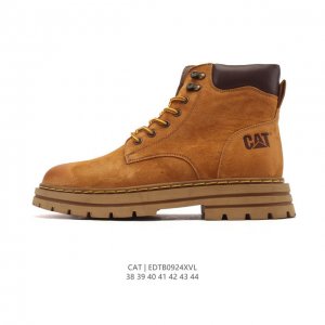 New company-grade Cat Martin boots, trendy thick-soled, height-enhancing ankle