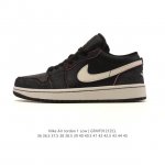 Nike Air Jordan 1 Low AJ1, a new low-top retro-style casual basketball shoe rel