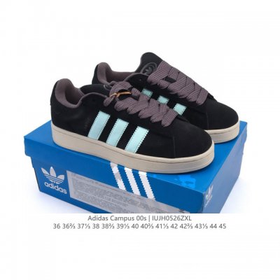 Corporate-Level Adidas. Trefoil Campus 00S Bread Shoes. Retro Casual Sneakers. T