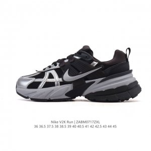 The Nike V2K Run shock-absorbing, non-slip retro low-top running shoe is a popul
