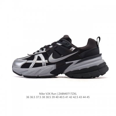 The Nike V2K Run shock-absorbing, non-slip retro low-top running shoe is a popul