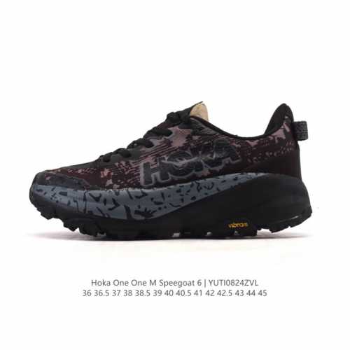 Corporate-grade Hoka One One Speedgoat 6. The sixth generation of the Speedgoat