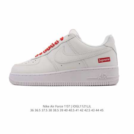 Nike Air Force 1 '07 Low, a versatile, platform, low-top white sneaker with cus - Click Image to Close