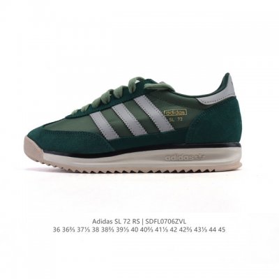 Adidas Sl 72 Shoes Classic Retro Thin-soled Sneakers T-toe Shoes Clover Retro C