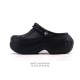 Crocs Beach Hole Shoes Women's Casual Thick-soled Height-enhancing Sandals Crocs