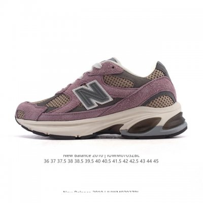 Corporate New Balance 2010 British-made distressed shoes, solid color velvet sn