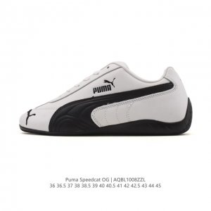 Puma Speedcat Og is a low-top, retro-inspired, versatile casual racing shoe from