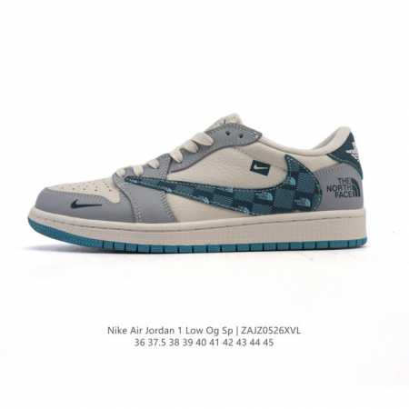 Company-Level Genuine Nike Air Jordan 1 Low Og Sp Military Blue Aj1 Joe 1 Revers - Click Image to Close