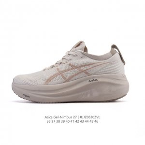 Corporate level Asics upgraded Gel-Nimbus 27 men's and women's running shoes, b
