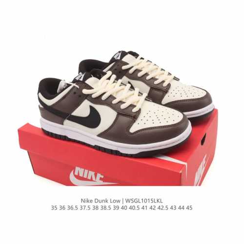 Authentic Nike SB Dunk Low Pro Unisex Retro Sneakers. Features a soft leather up