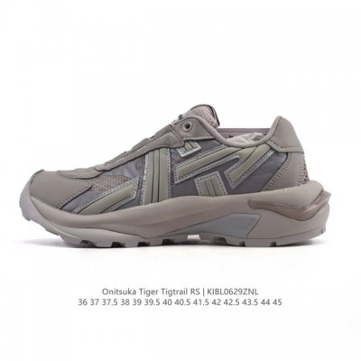 New company-level Onitsuka Tiger Tigtrail Ulti Rs series breathable mesh upper