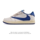 Second leather genuine Nike Air Jordan 1 Low Og Sp Military Blue Aj1 Joe 1 reve