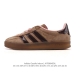 Adidas Originals Gazelle Indoor Retro Trefoil Non-slip Transparent Rubber Sneak