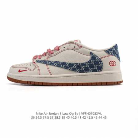 Company-level genuine Nike Air Jordan 1 Low Og Sp Military Blue Aj1 Joe 1 rever - Click Image to Close