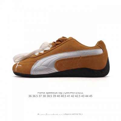 Puma Speedcat Og, a low-top, German-inspired racing shoe with a retro, versatile