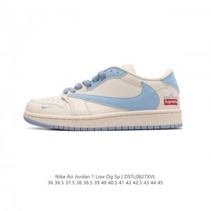 Nike Air Jordan 1 Low Og Sp Military Blue Aj1 1 Aj1 1 Aj1 1 Ts Swoosh Dm7866 36