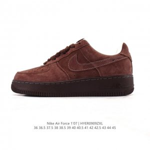 Nike Air Force 1 '07 Low, a versatile, low-top, thick-soled, height-enhancing c