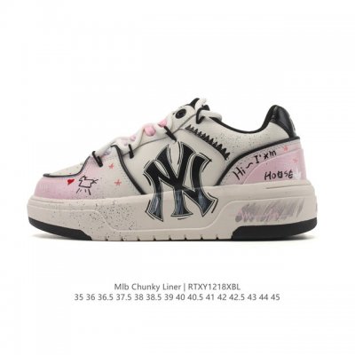 Mlb Chunky Liner Mid, a popular high-end streetwear brand shoe. This lightweigh