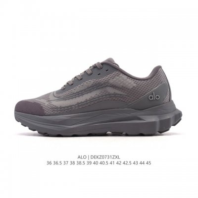New, corporate-grade Alo Yoga Recovery Mode white sneakers. Comfortable, minimal