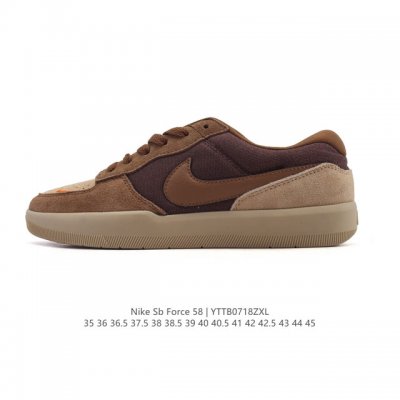 Nike SB Force 58 Skateboarding Shoe. Bringing cutting-edge innovation to the str