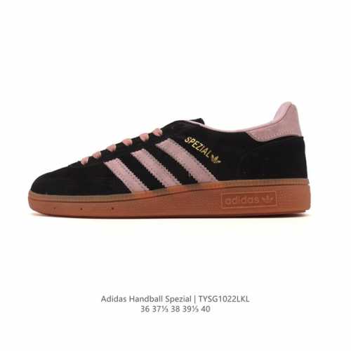 Adidas Handball Spezial Low-Top Adidas Originals Retro Casual Sneakers, featurin