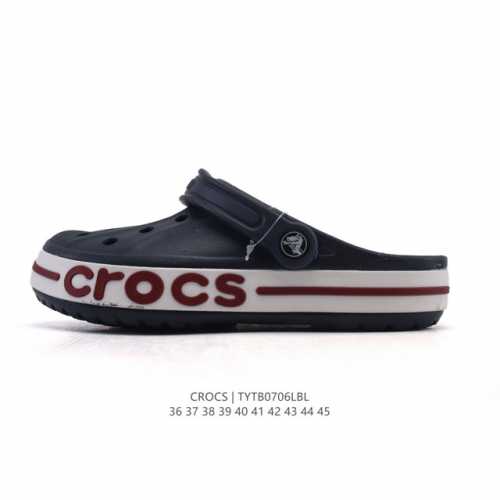 Crocs Beach Hole Shoes Beiya Men's and Women's Casual Thick-soled Height-enhanci
