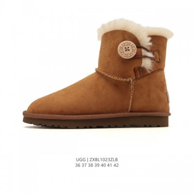 Ugg high-top snow boots, fashionable and comfortable women's shoes, thick-soled,