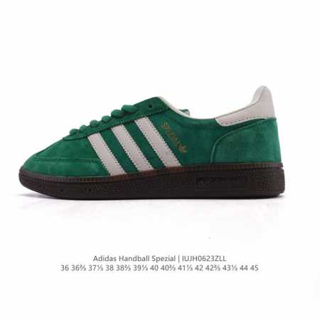 Corporate Adidas Handball Spezial Low-top Clover College Style Retro Casual Snea - Click Image to Close