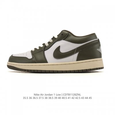 Genuine Nike Air Jordan 1 Low AJ1 (Company Grade) - A retro-inspired casual bas