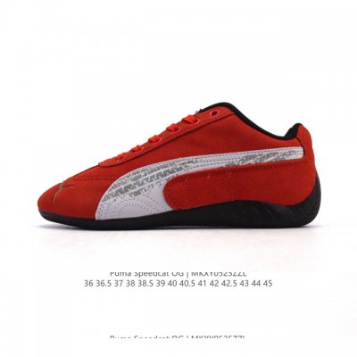 puma Speedca Og Puma Speed Racing Series Low-Top German Training Style Stitch
